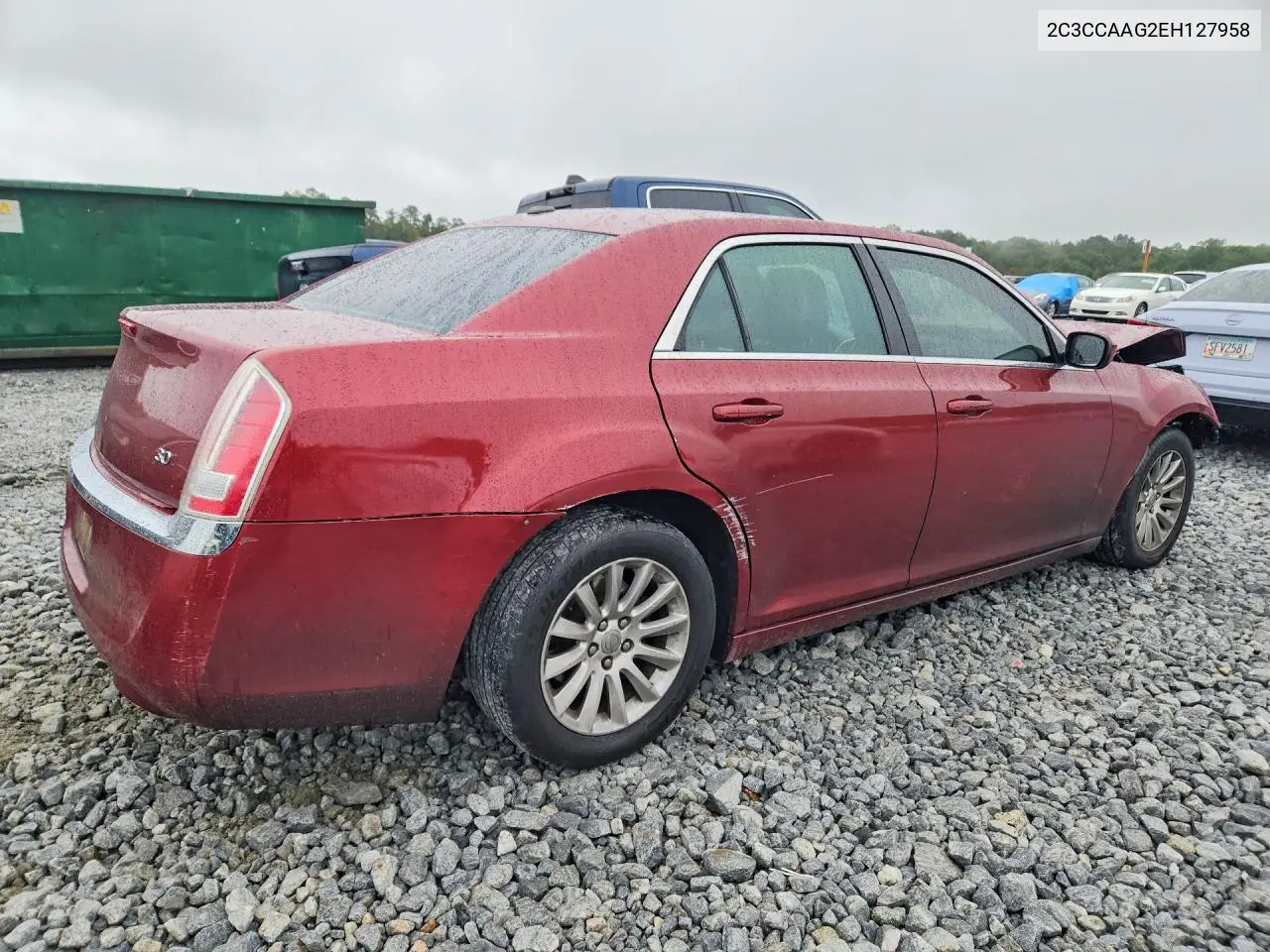 2014 CHRYSLER 300 VIN 2C3CCAAG2EH127958 — фото 3