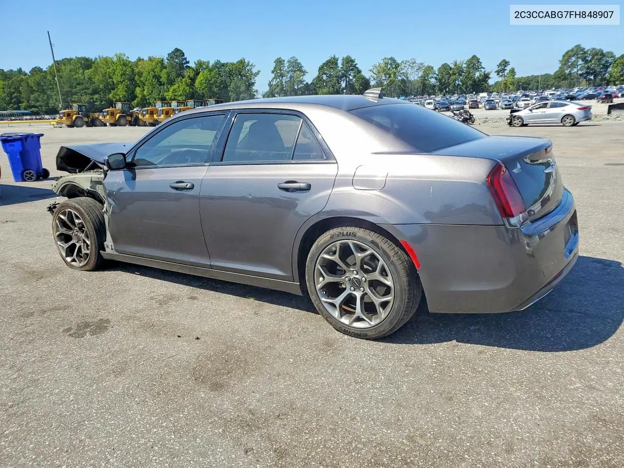 2015 CHRYSLER 300 VIN 2C3CCABG7FH848907 — фото 2