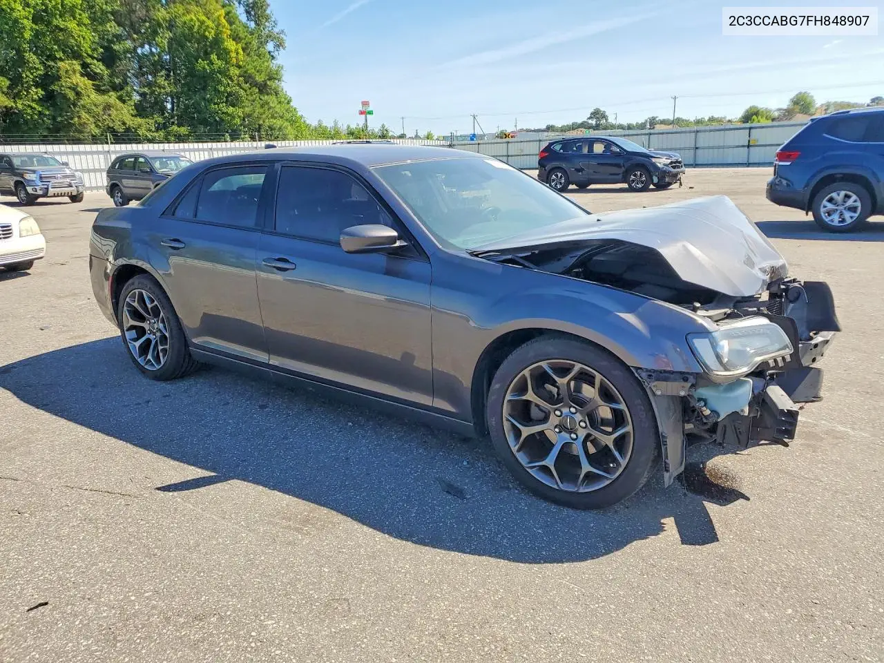 2015 CHRYSLER 300 VIN 2C3CCABG7FH848907 — фото 4