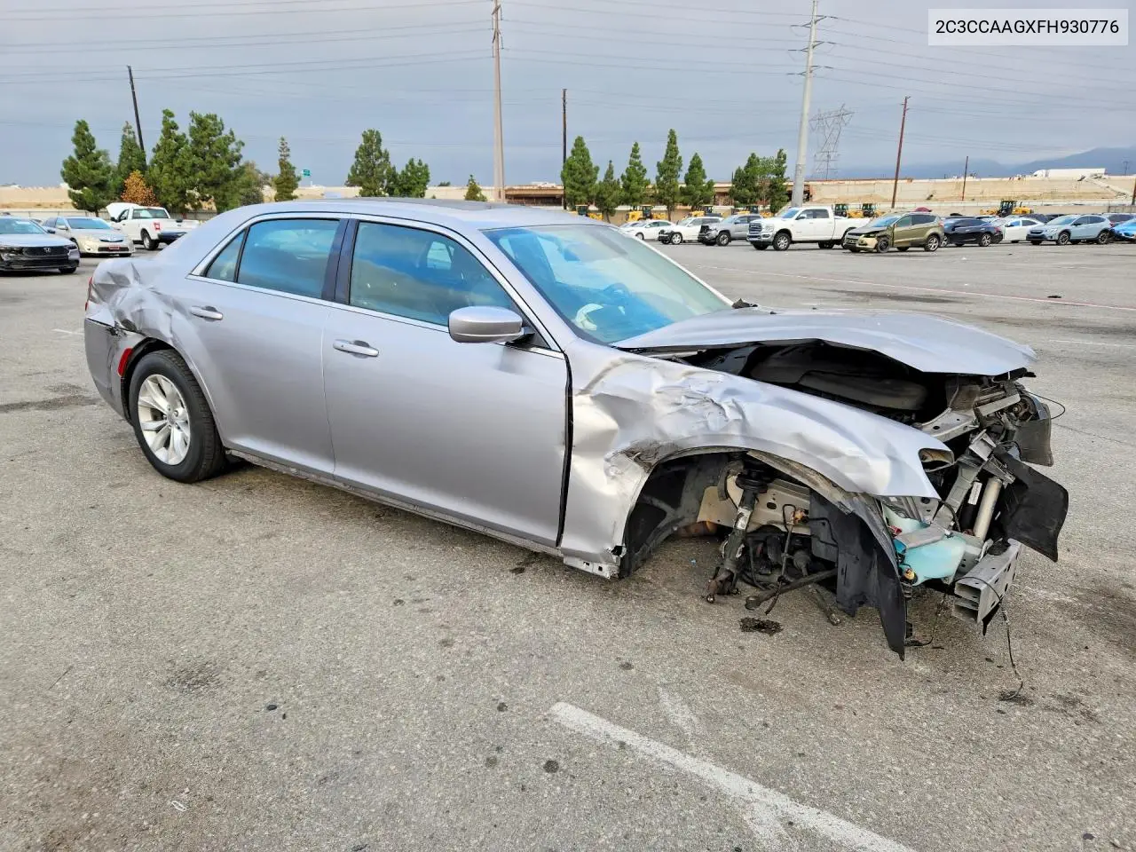 2015 CHRYSLER 300 VIN 2C3CCAAGXFH930776 — фото 4