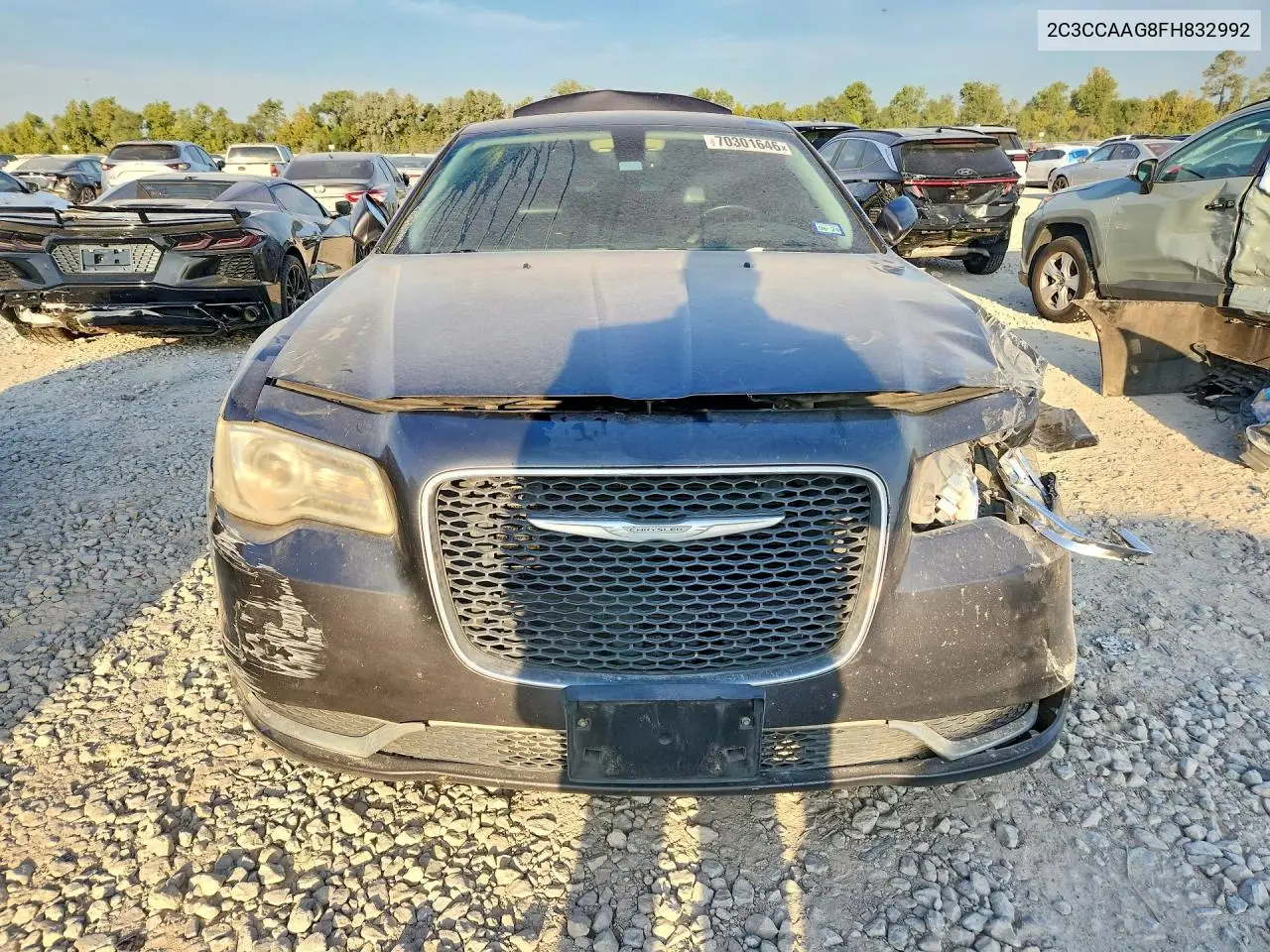 2015 CHRYSLER 300 VIN 2C3CCAAG8FH832992 — фото 5