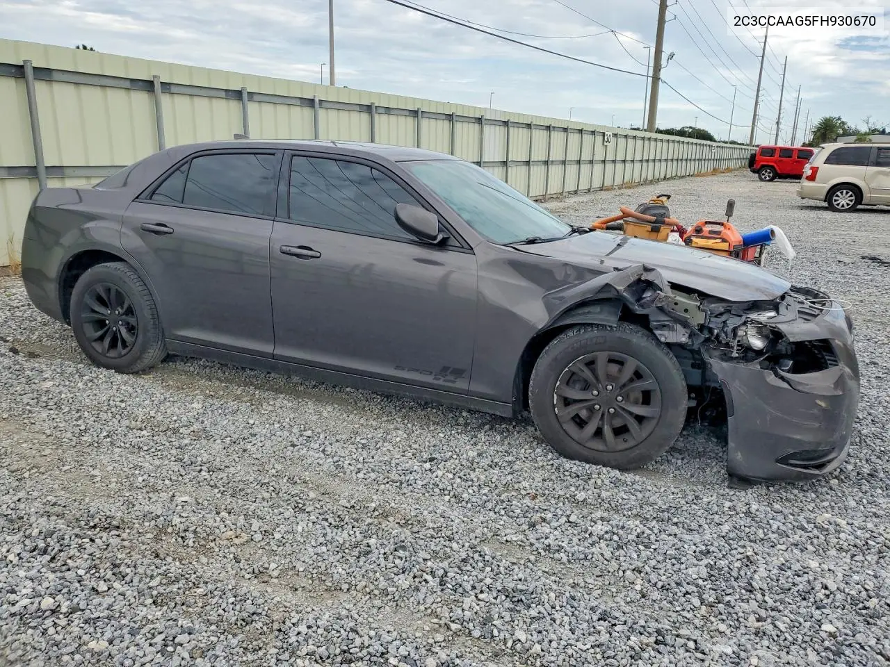 2015 CHRYSLER 300 VIN 2C3CCAAG5FH930670 — фото 4
