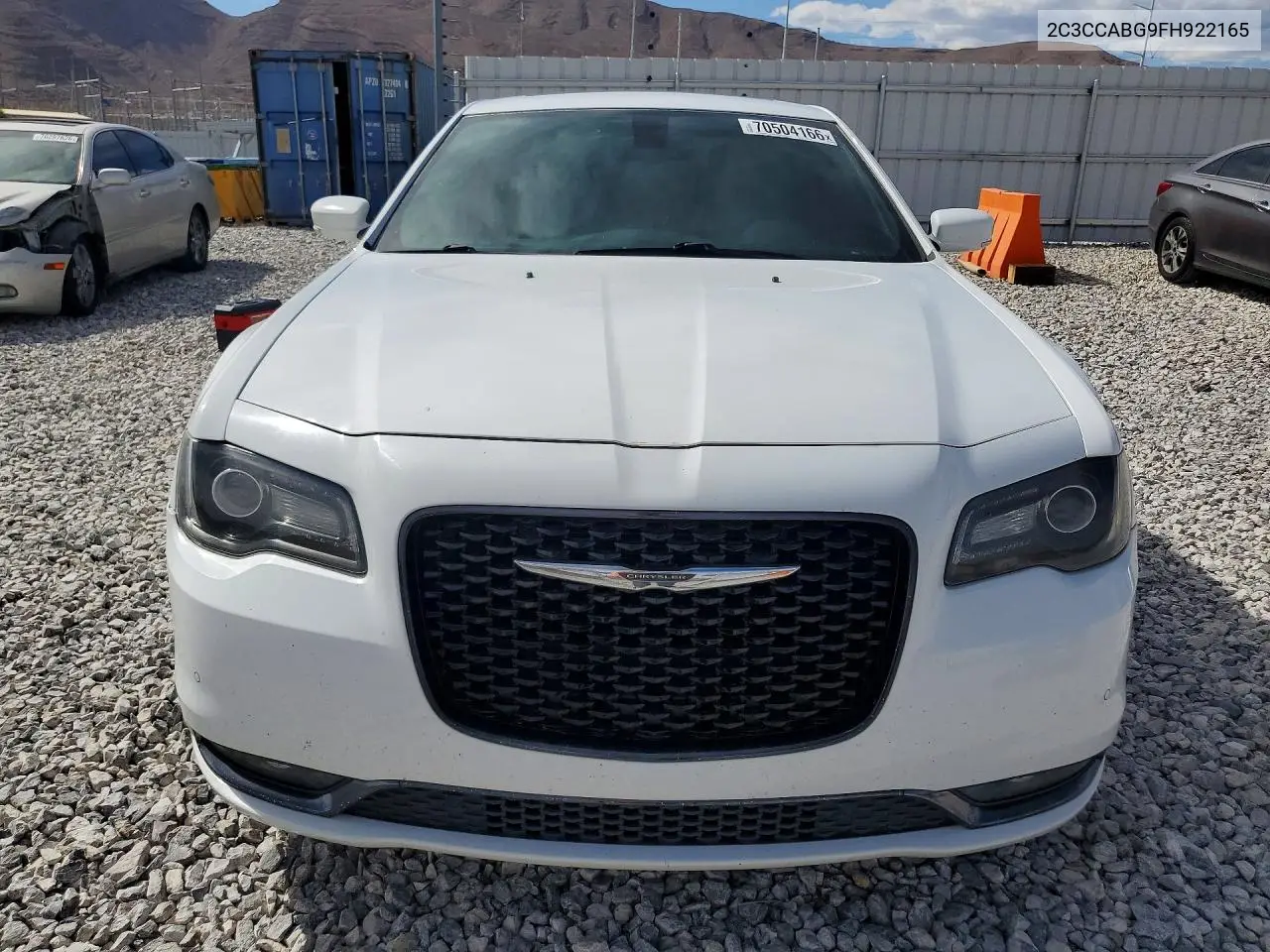 2015 CHRYSLER 300 VIN 2C3CCABG9FH922165 — фото 5