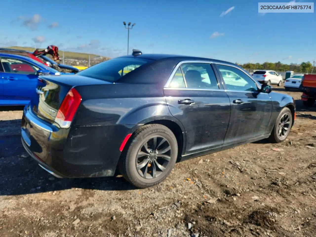 2015 CHRYSLER 300 VIN 2C3CCAAG4FH875774 — фото 3