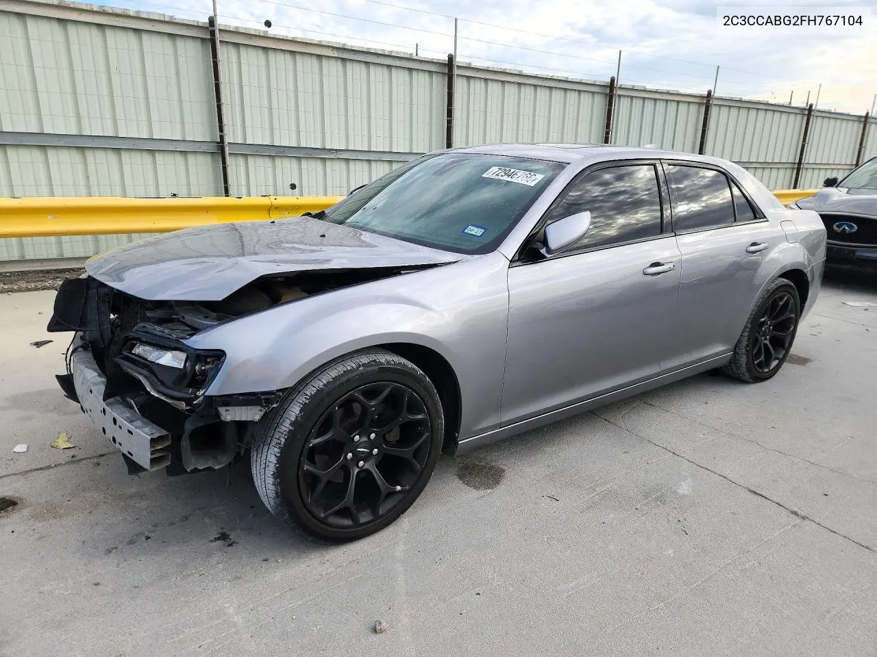 CHRYSLER 300 2015, VIN 2C3CCABG2FH767104