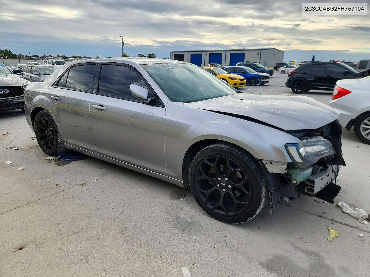 2015 CHRYSLER 300 VIN 2C3CCABG2FH767104 — фото 4