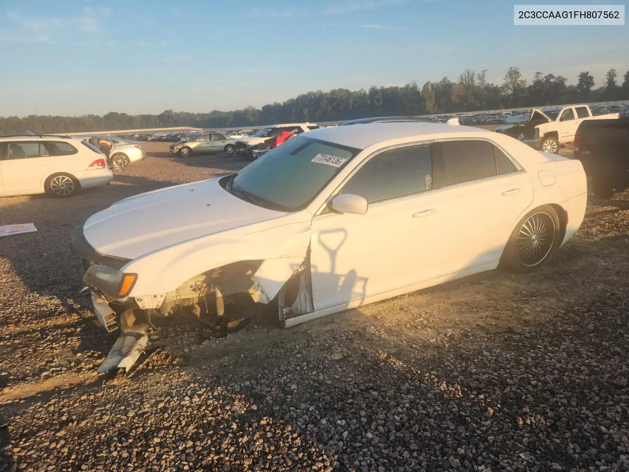 CHRYSLER 300 2015, VIN 2C3CCAAG1FH807562