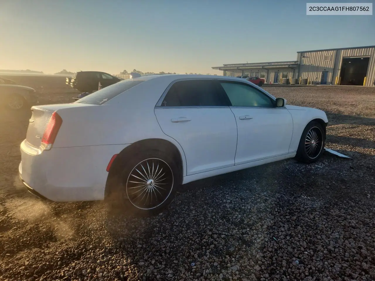 2015 CHRYSLER 300 VIN 2C3CCAAG1FH807562 — фото 3
