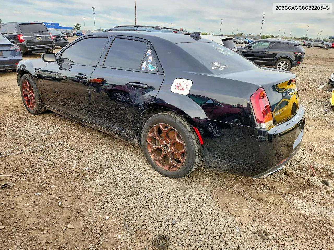 2016 CHRYSLER 300 VIN 2C3CCAGG8G8220543 — фото 2