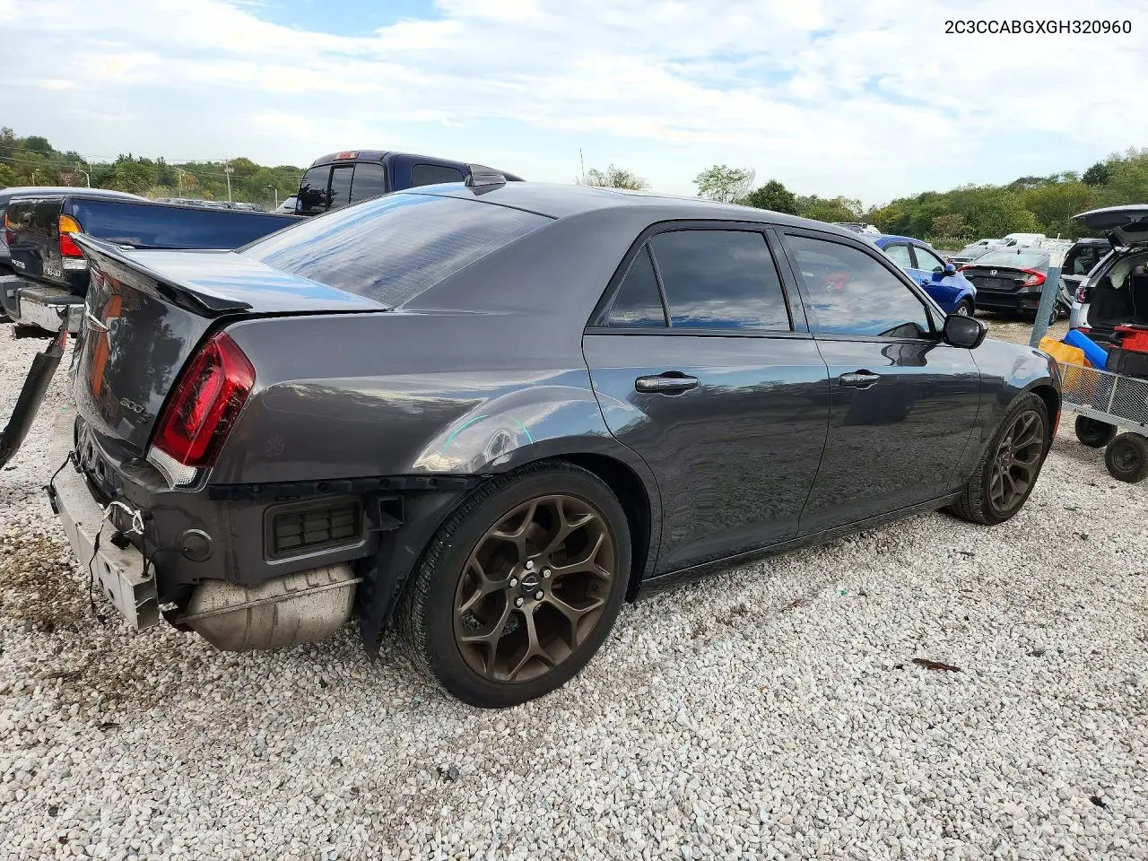 2016 CHRYSLER 300 VIN 2C3CCABGXGH320960 — фото 3