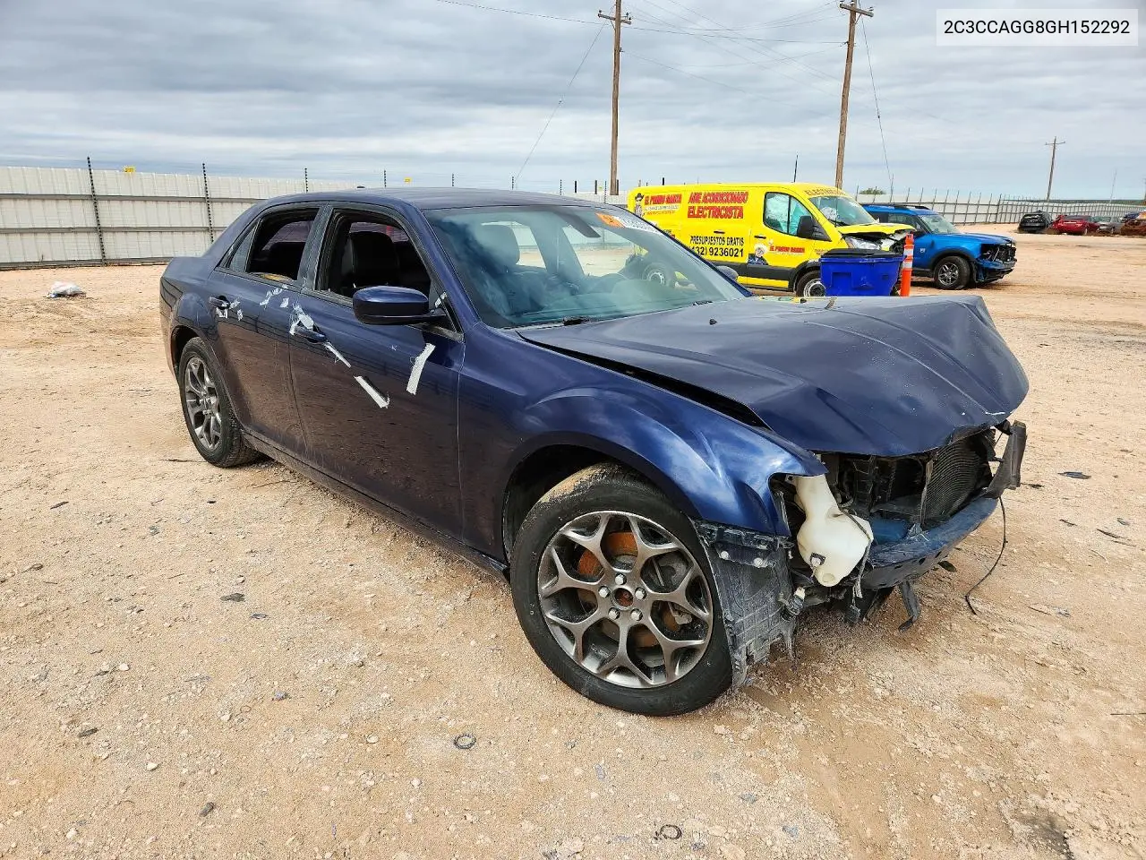 2016 CHRYSLER 300 VIN 2C3CCAGG8GH152292 — фото 4