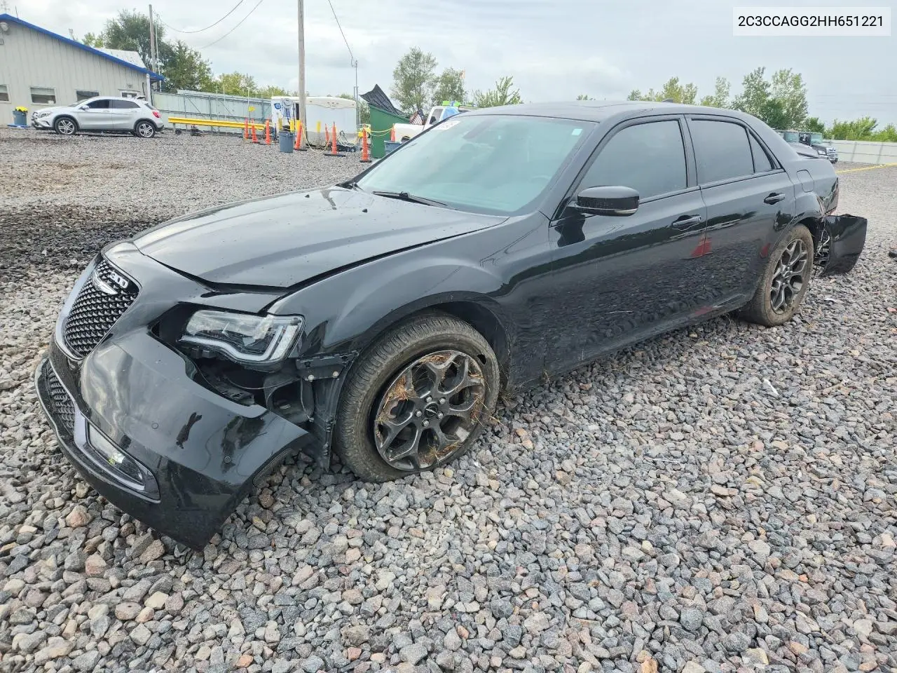 CHRYSLER 300 2017, VIN 2C3CCAGG2HH651221