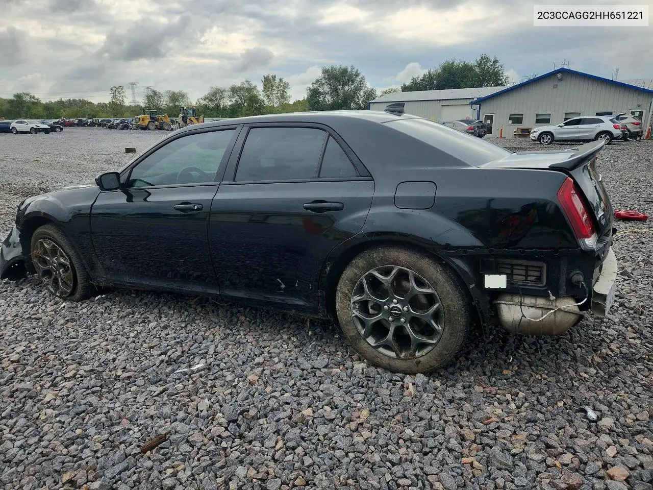 2017 CHRYSLER 300 VIN 2C3CCAGG2HH651221 — фото 2
