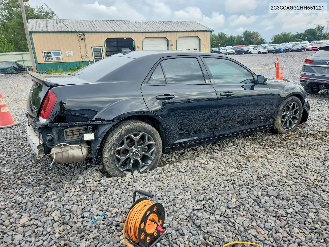 2017 CHRYSLER 300 VIN 2C3CCAGG2HH651221 — фото 3