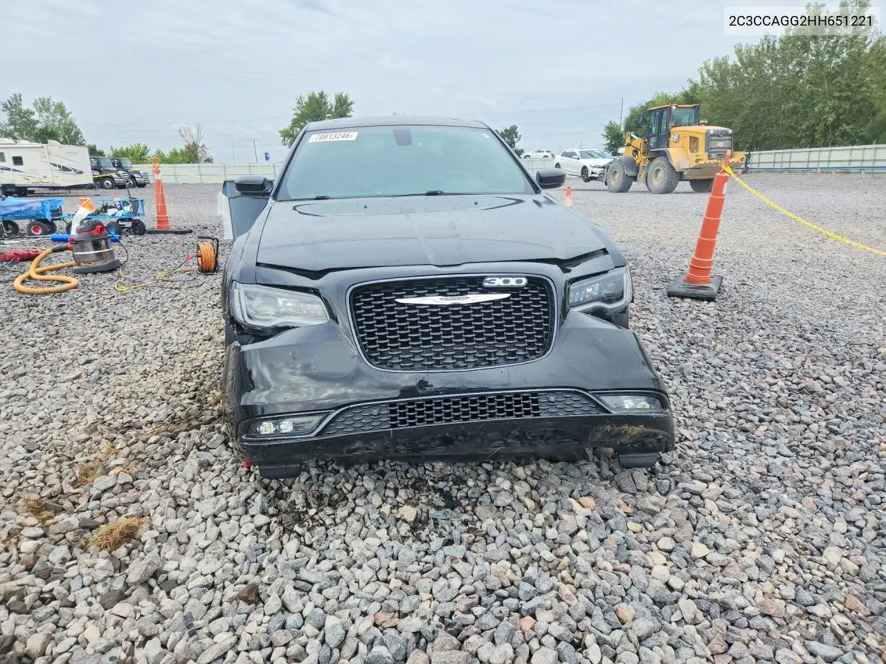 2017 CHRYSLER 300 VIN 2C3CCAGG2HH651221 — фото 5