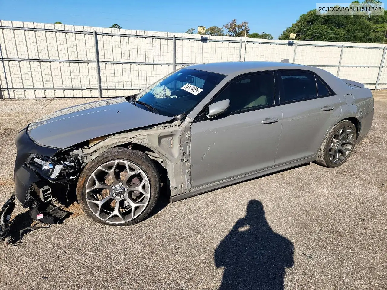 CHRYSLER 300 2017, VIN 2C3CCABG5HH511848