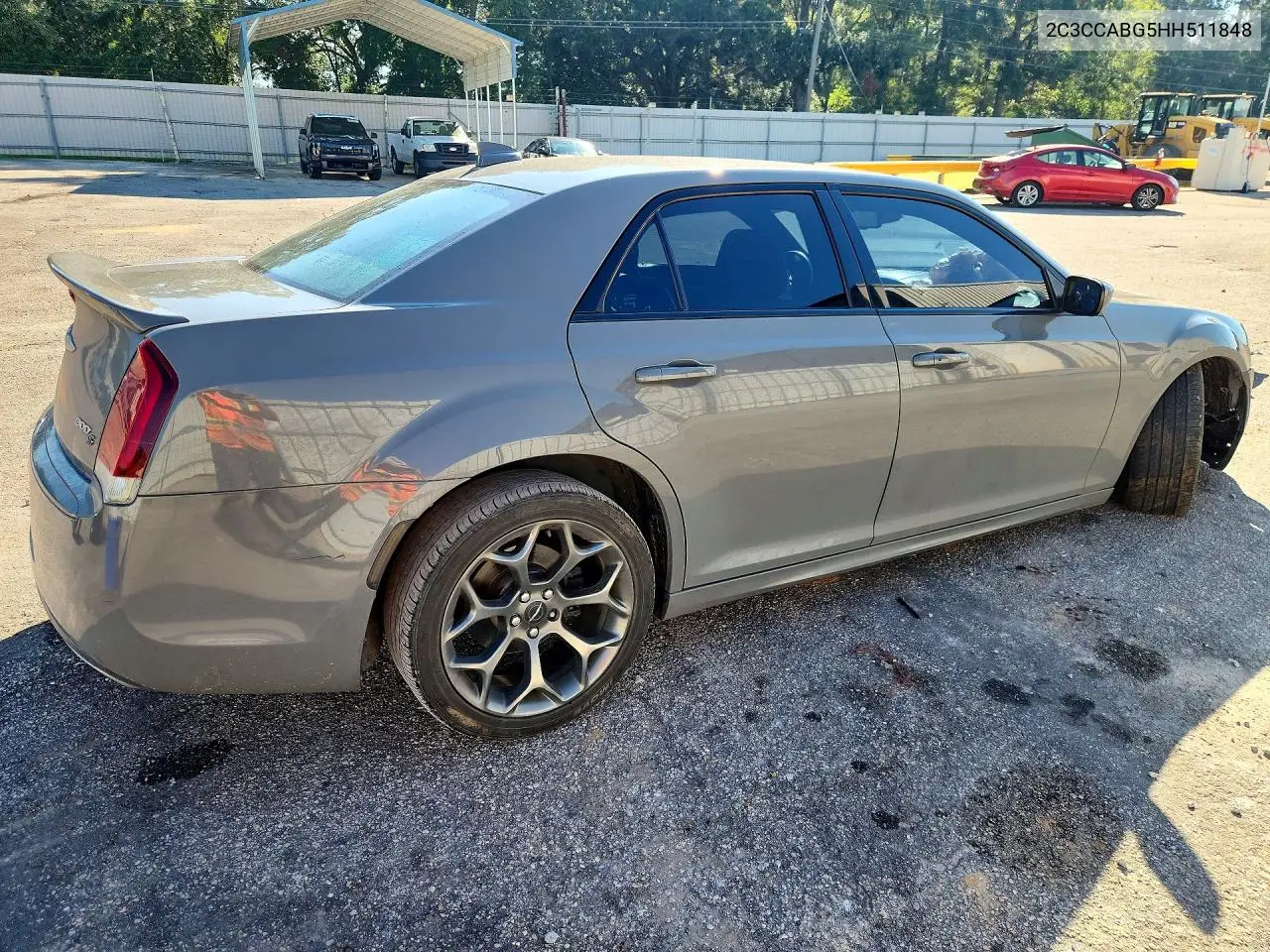 2017 CHRYSLER 300 VIN 2C3CCABG5HH511848 — фото 3