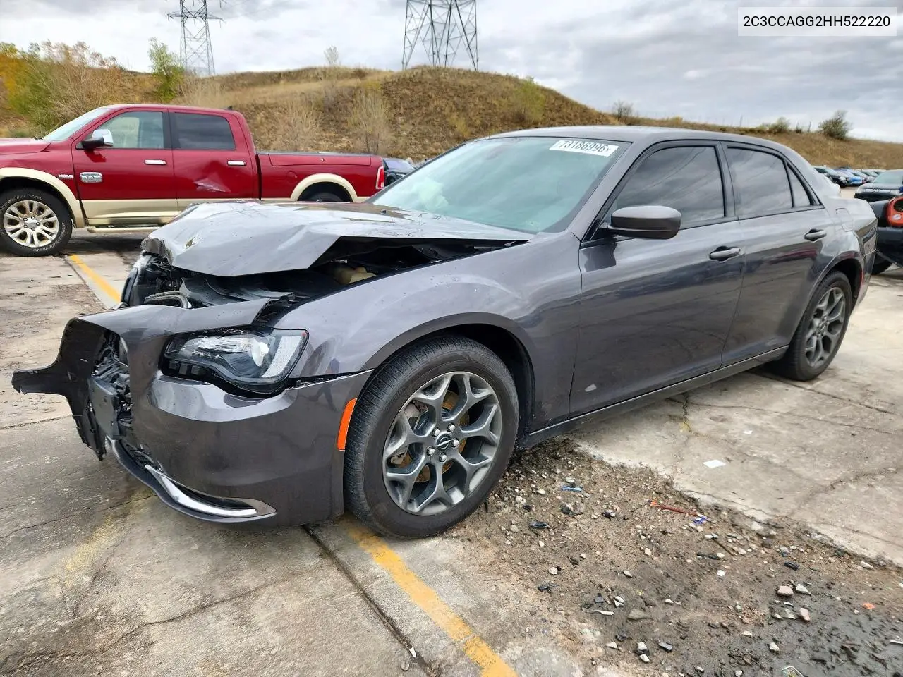 CHRYSLER 300 2017, VIN 2C3CCAGG2HH522220