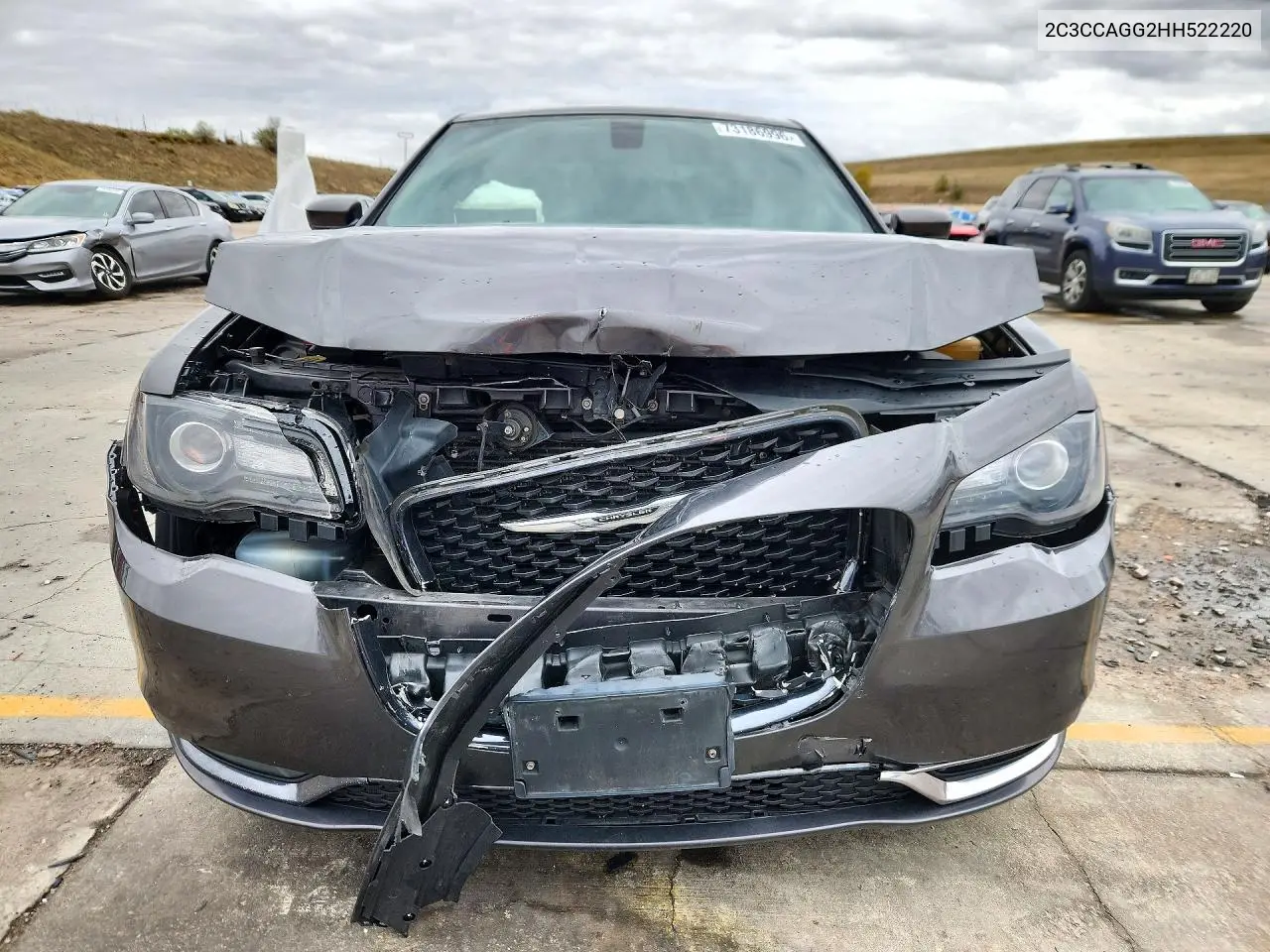 2017 CHRYSLER 300 VIN 2C3CCAGG2HH522220 — фото 5