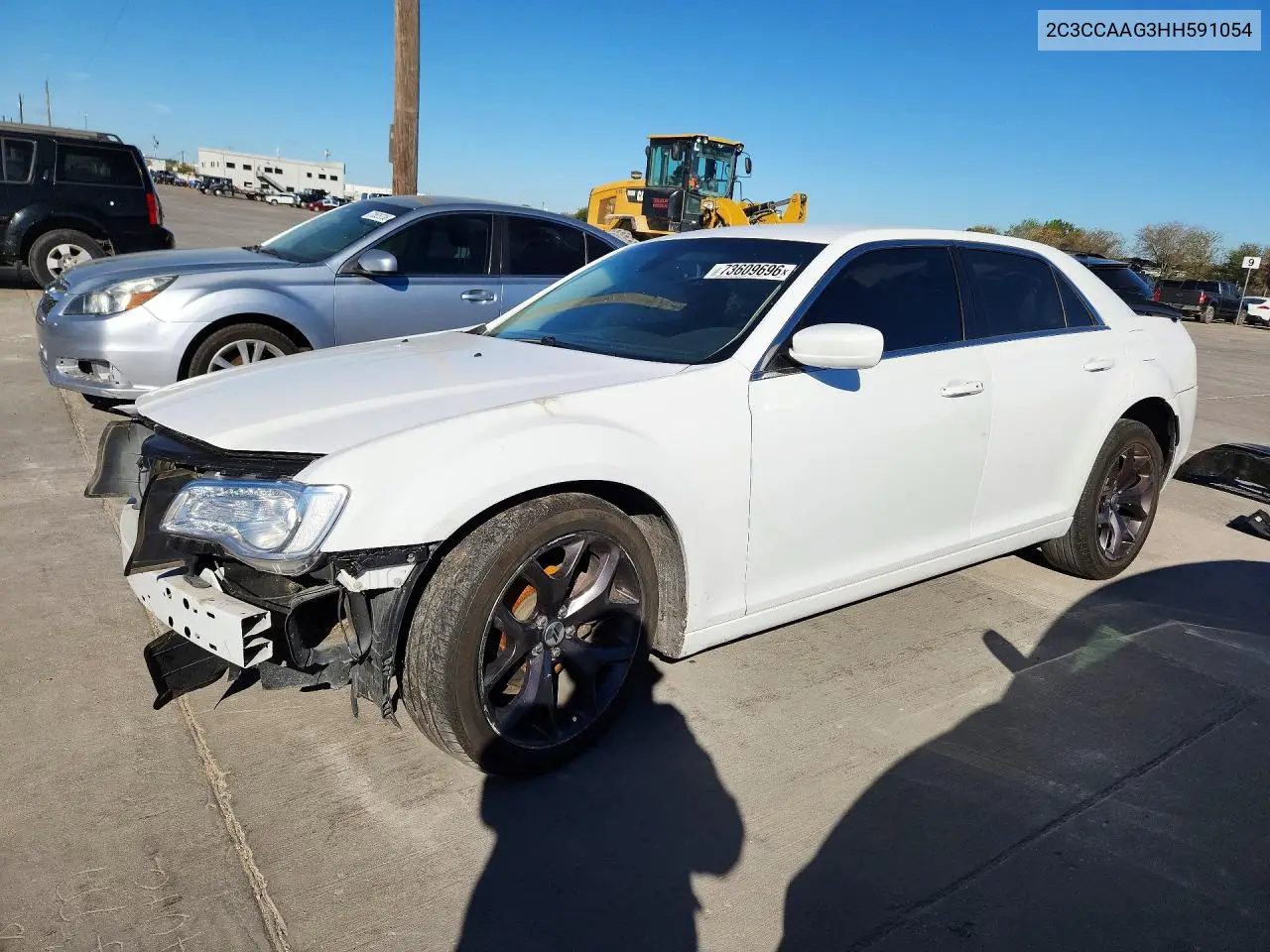 CHRYSLER 300 2017, VIN 2C3CCAAG3HH591054