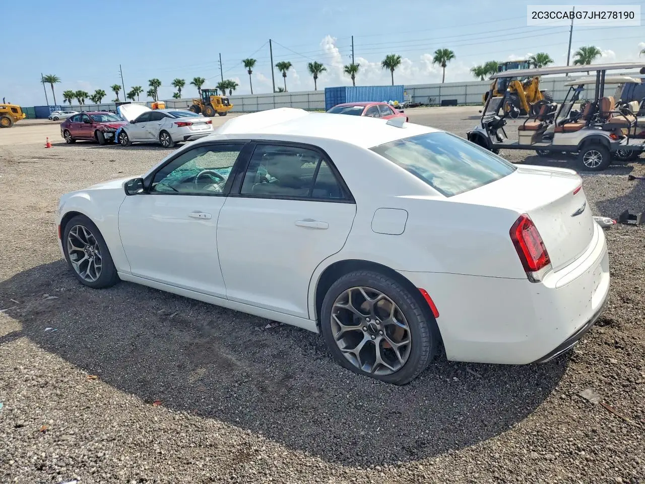 2018 CHRYSLER 300 VIN 2C3CCABG7JH278190 — фото 2