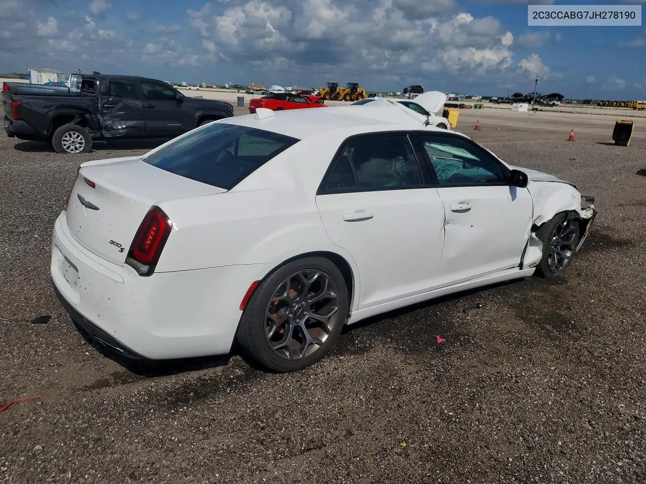 2018 CHRYSLER 300 VIN 2C3CCABG7JH278190 — фото 3