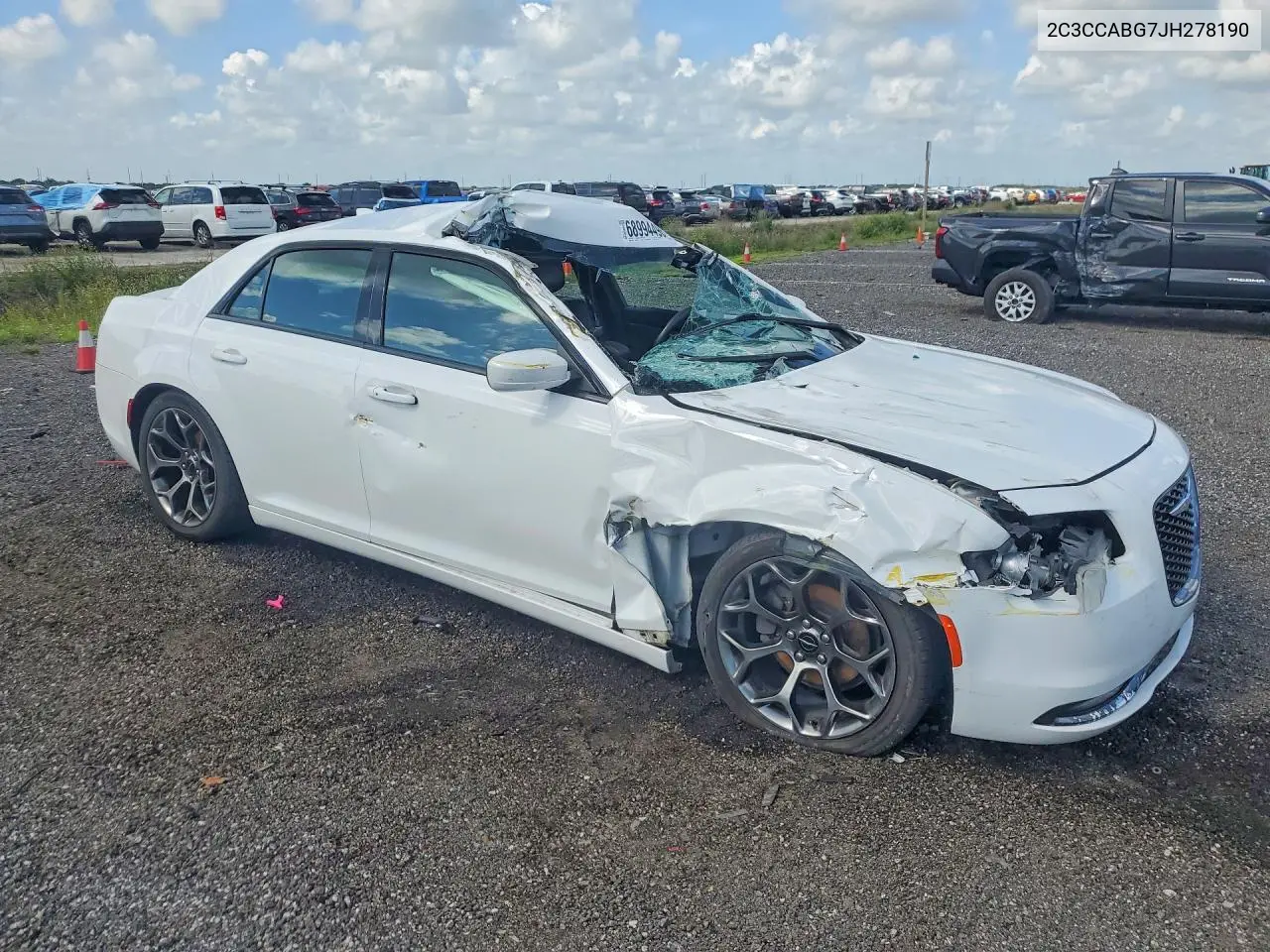 2018 CHRYSLER 300 VIN 2C3CCABG7JH278190 — фото 4