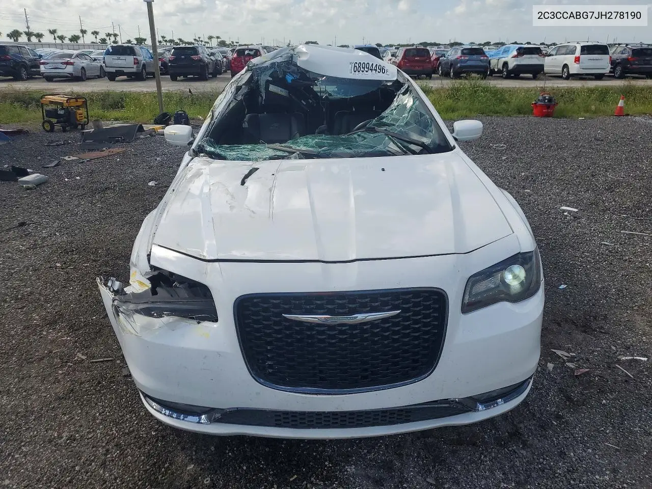 2018 CHRYSLER 300 VIN 2C3CCABG7JH278190 — фото 5