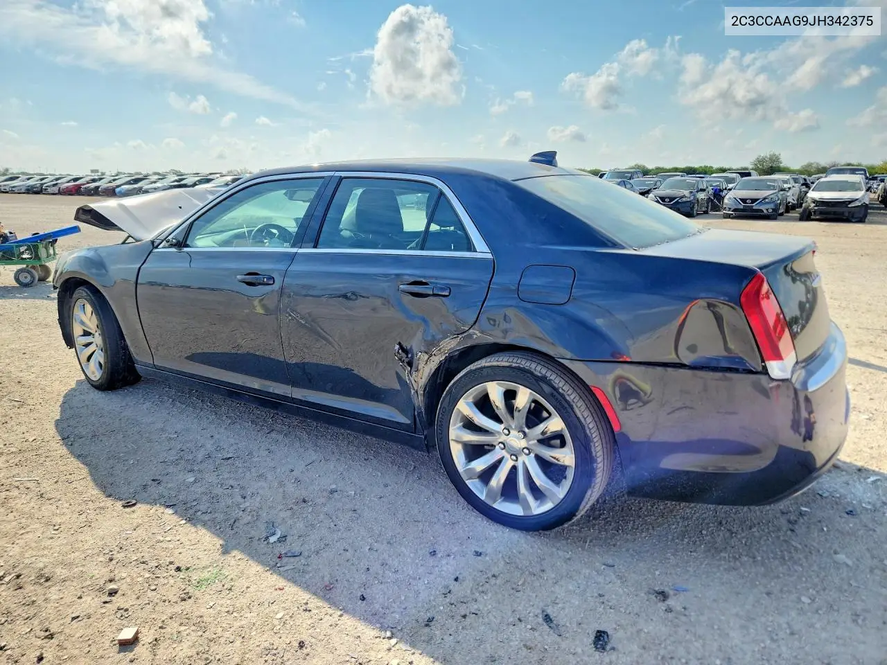 2018 CHRYSLER 300 VIN 2C3CCAAG9JH342375 — фото 2