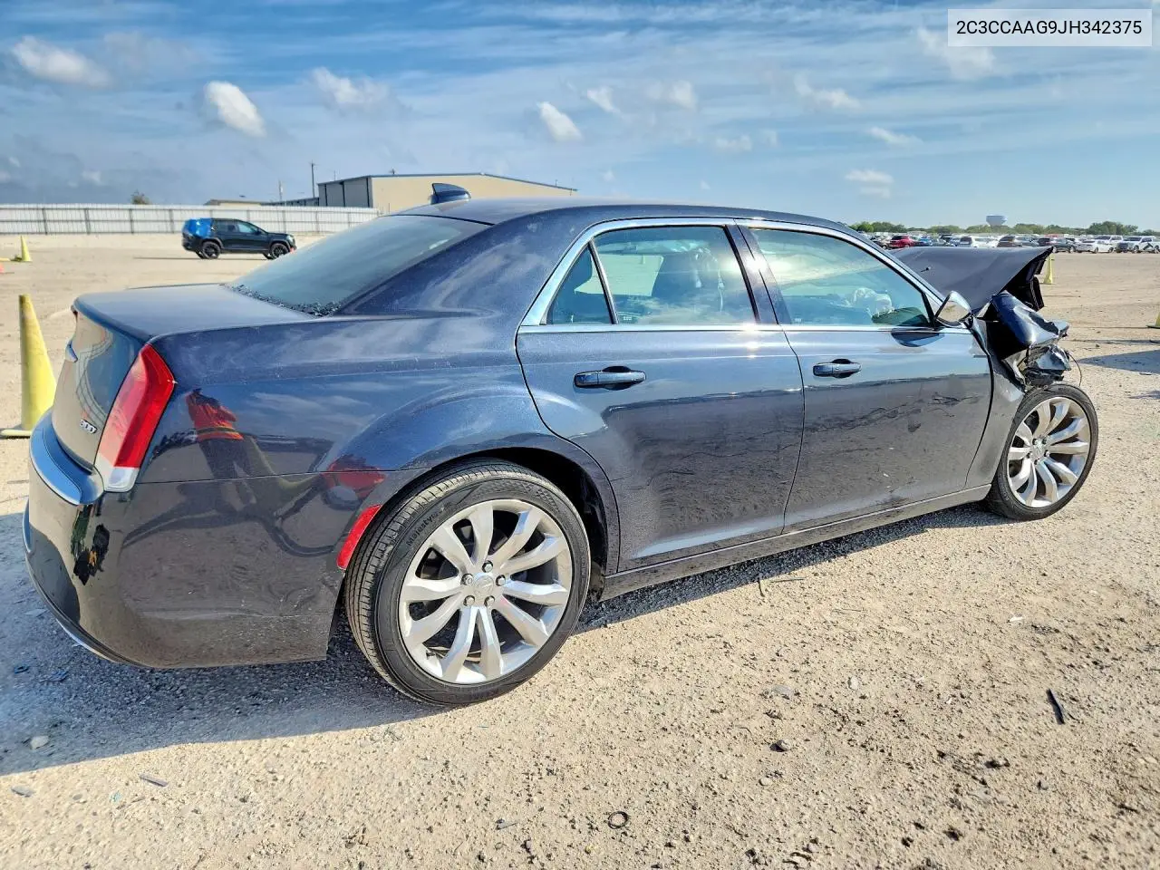 2018 CHRYSLER 300 VIN 2C3CCAAG9JH342375 — фото 3