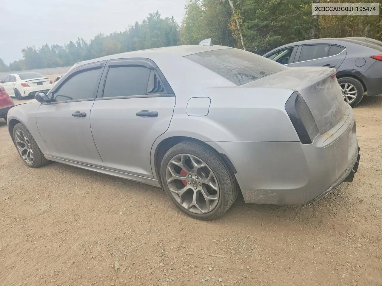 2018 CHRYSLER 300 VIN 2C3CCABG0JH195474 — фото 2