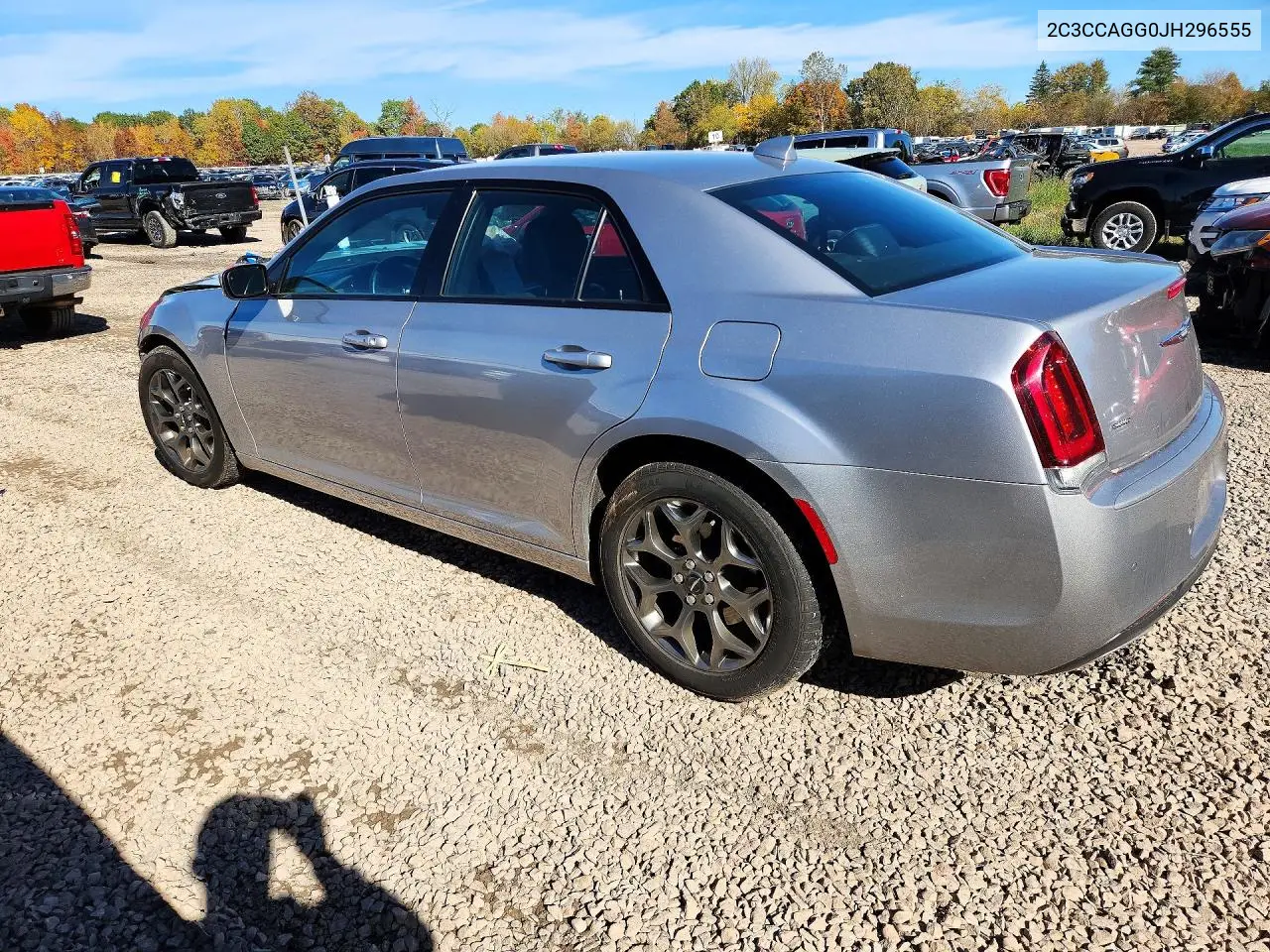 2018 CHRYSLER 300 VIN 2C3CCAGG0JH296555 — фото 2