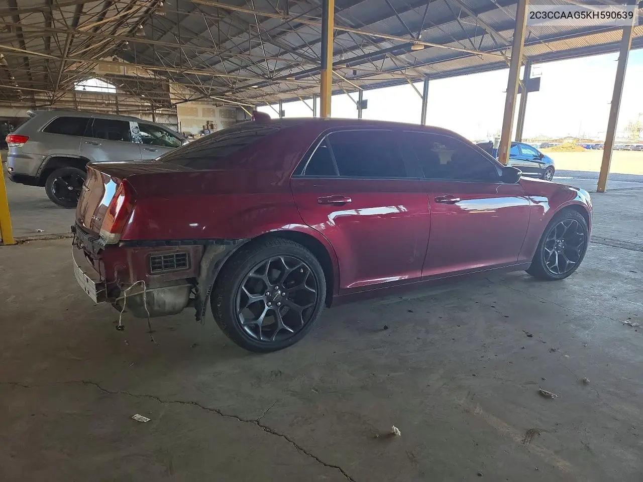 2019 CHRYSLER 300 VIN 2C3CCAAG5KH590639 — фото 3