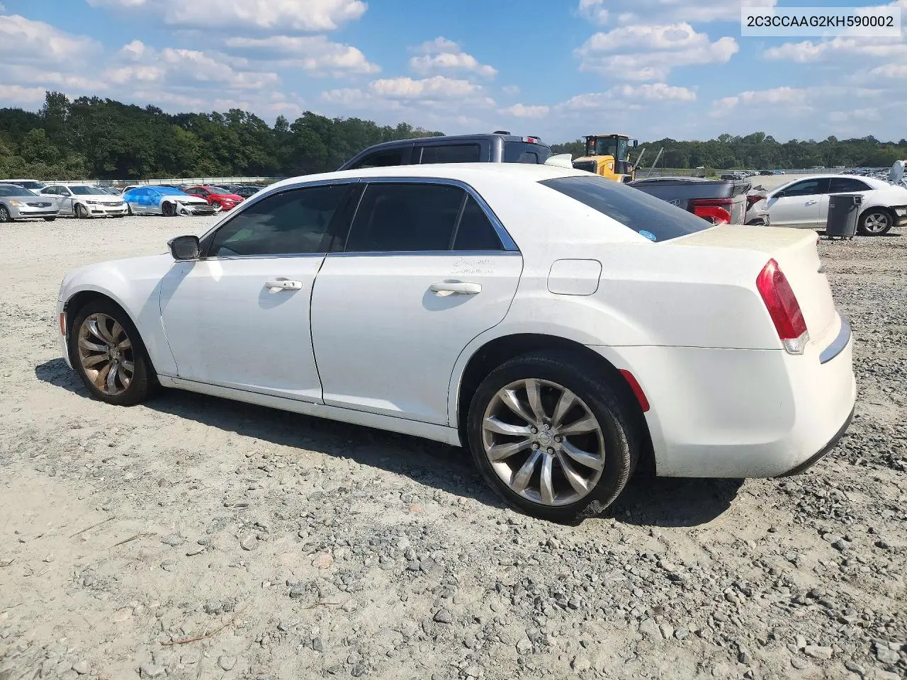 2019 CHRYSLER 300 VIN 2C3CCAAG2KH590002 — фото 2