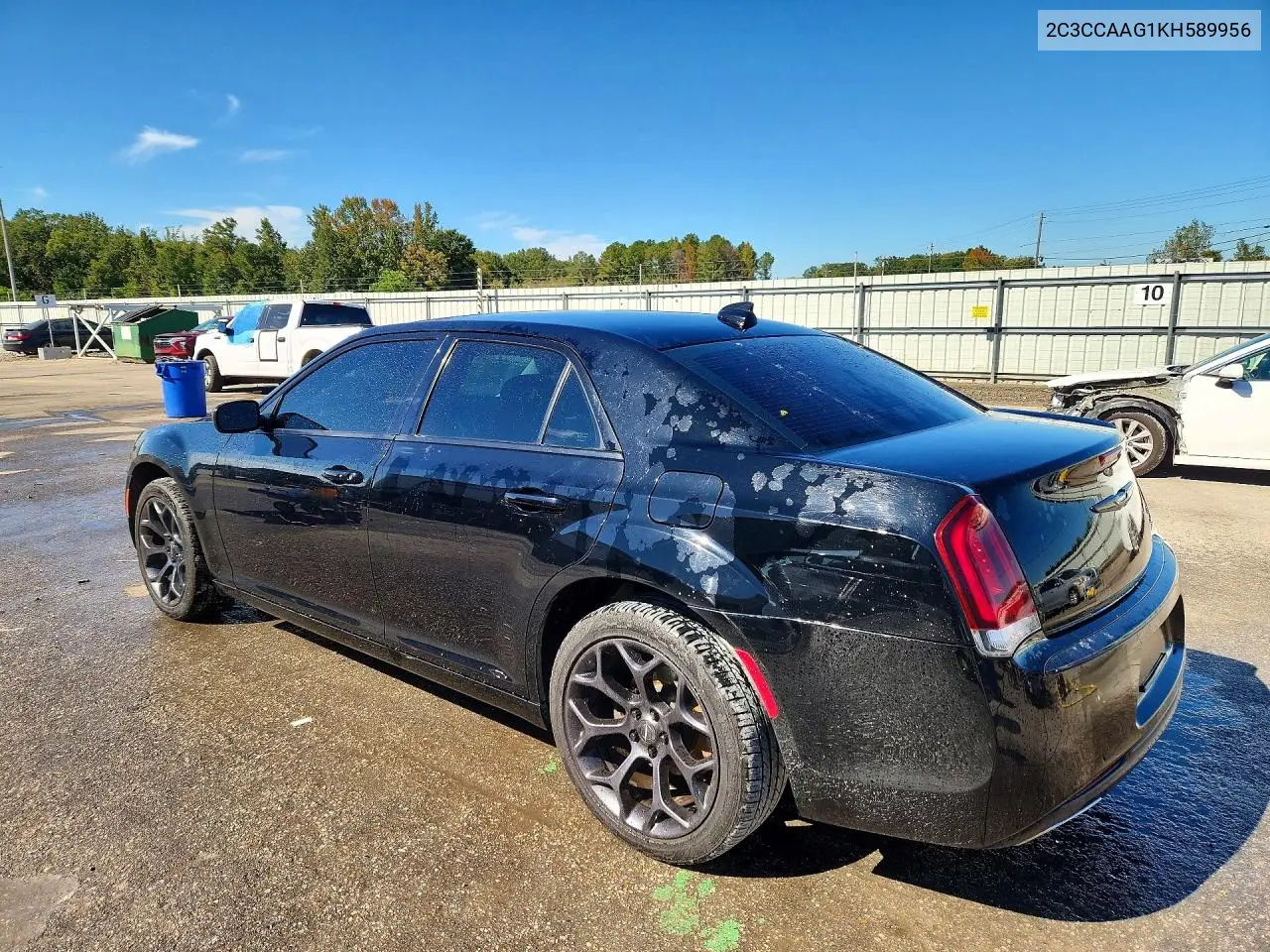 2019 CHRYSLER 300 VIN 2C3CCAAG1KH589956 — фото 2