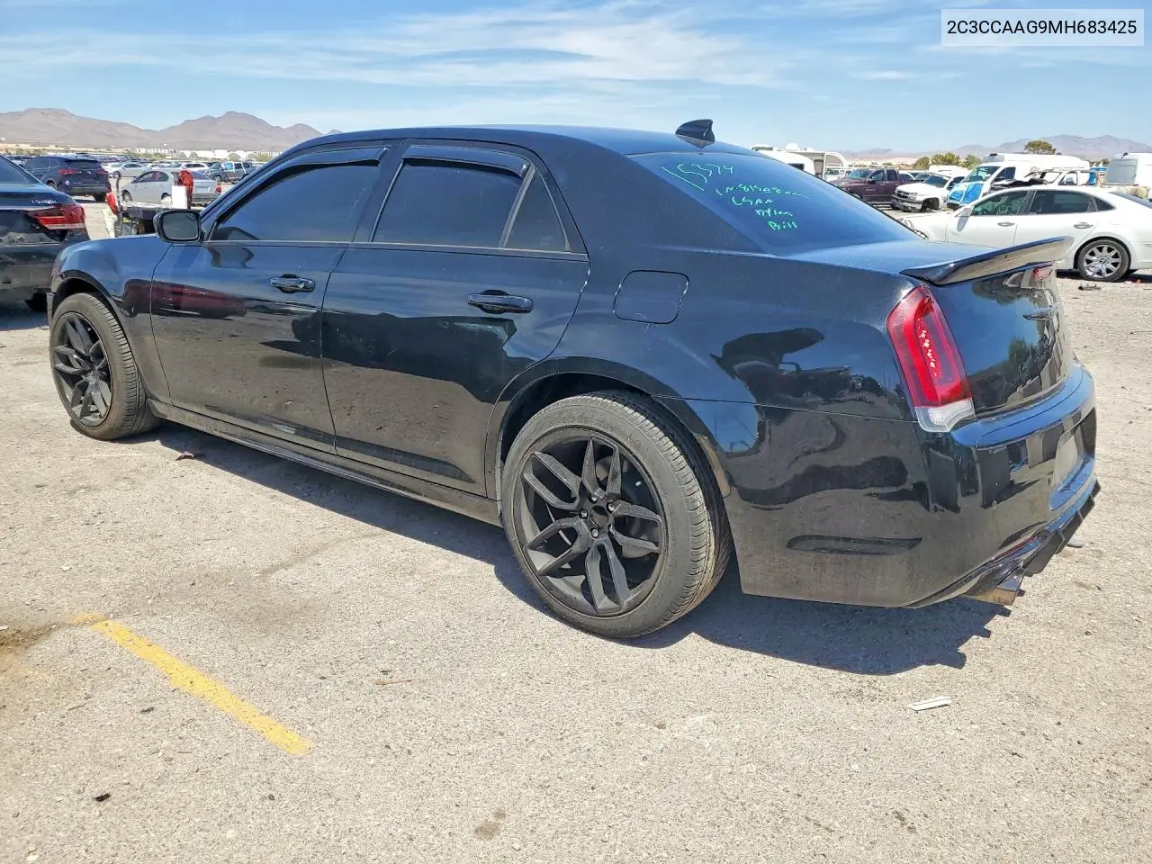 2021 CHRYSLER 300 VIN 2C3CCAAG9MH683425 — фото 2