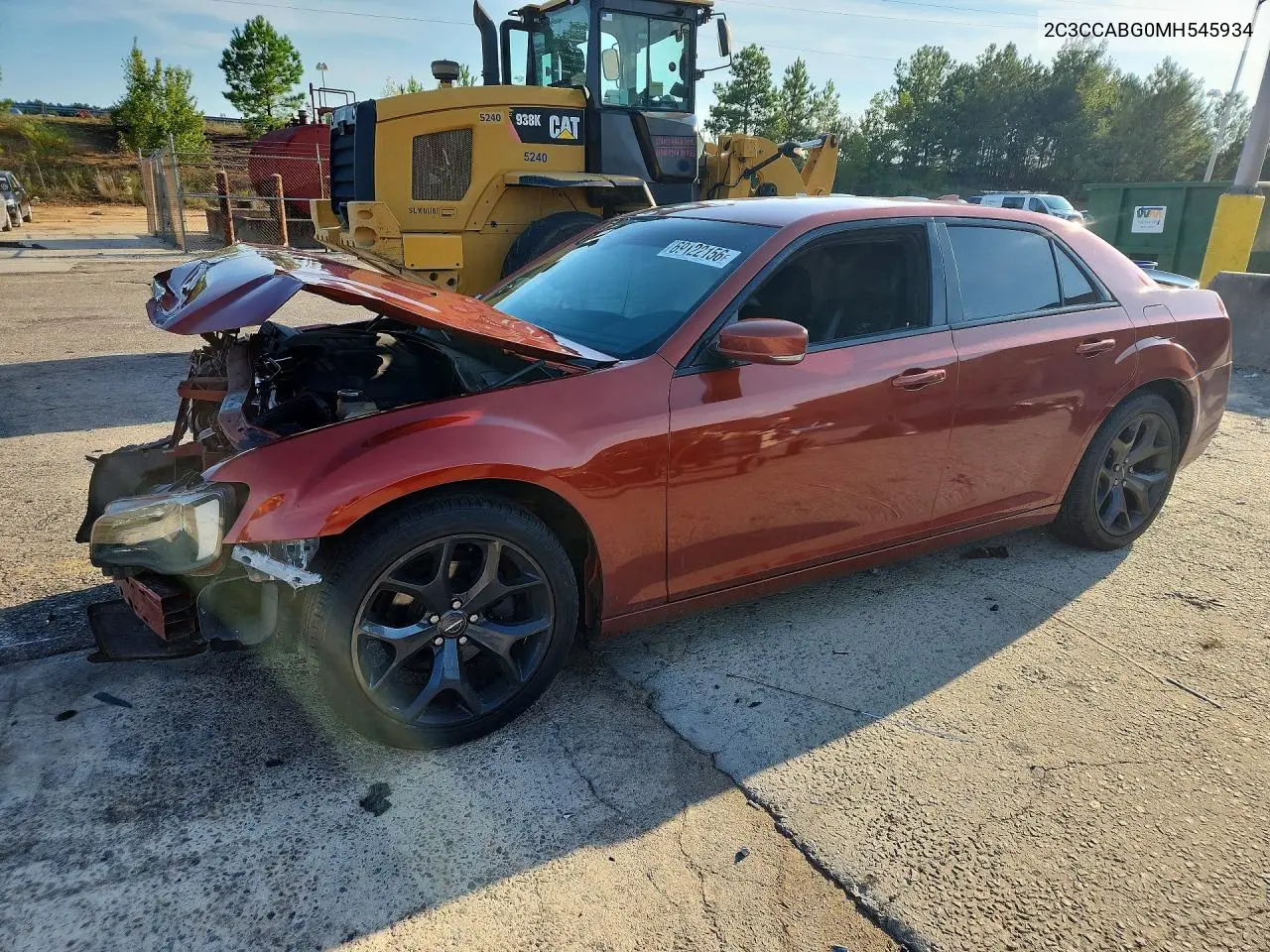 CHRYSLER 300 2021, VIN 2C3CCABG0MH545934