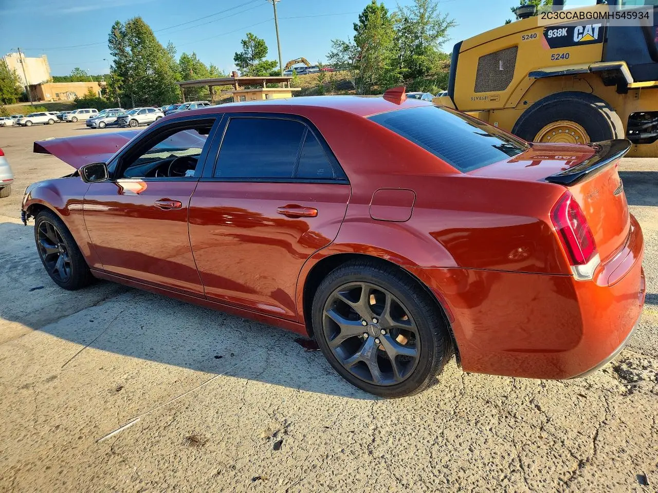 2021 CHRYSLER 300 VIN 2C3CCABG0MH545934 — фото 2