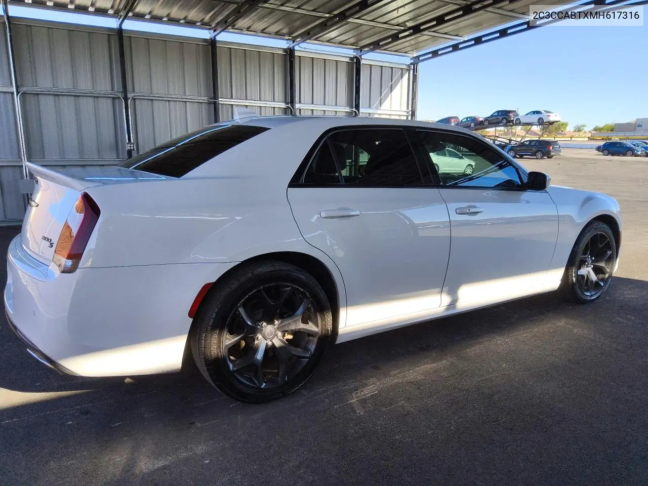 2021 CHRYSLER 300 VIN 2C3CCABTXMH617316 — фото 3