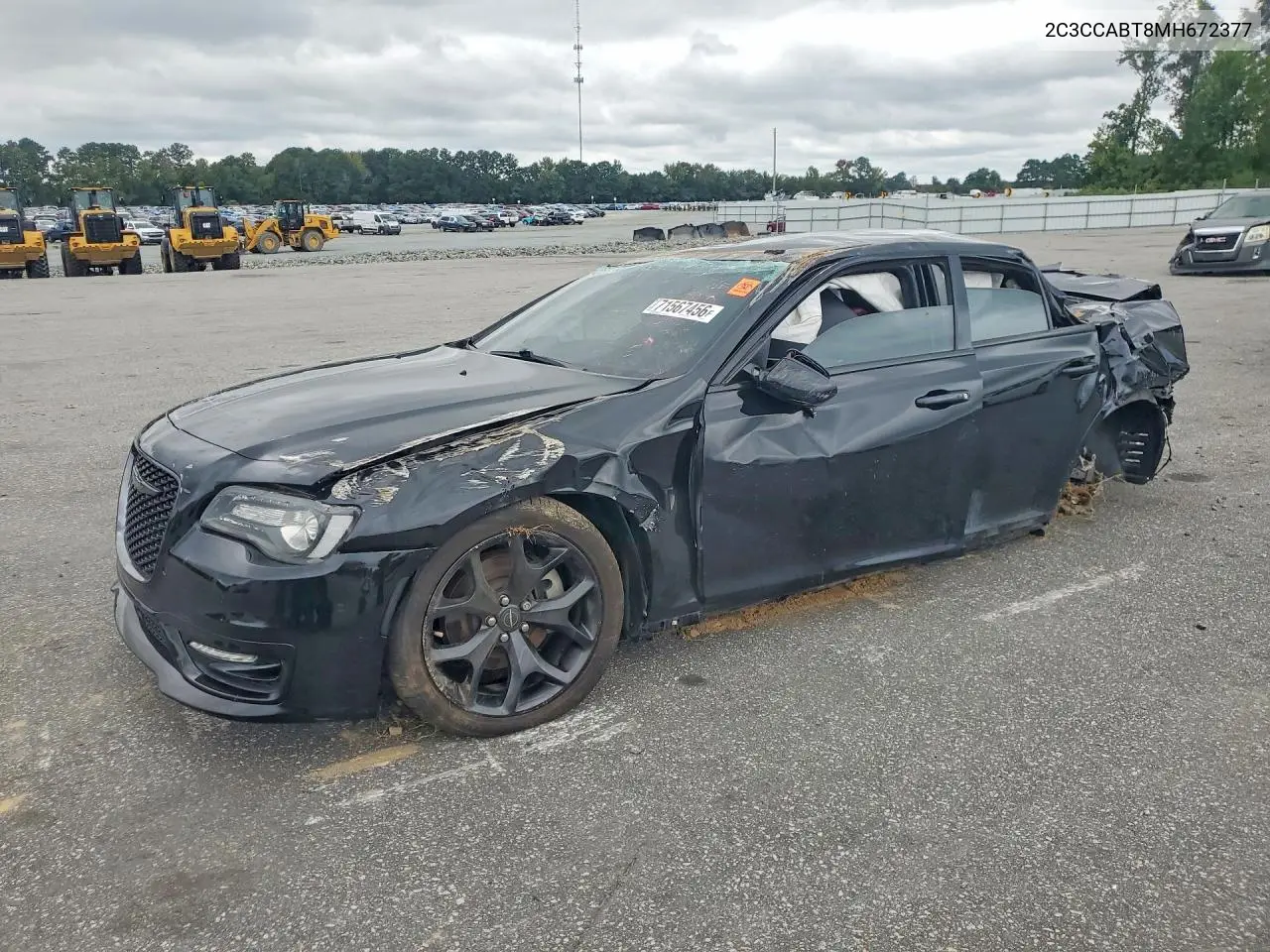CHRYSLER 300 2021, VIN 2C3CCABT8MH672377