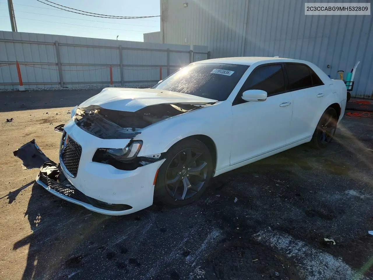 CHRYSLER 300 2021, VIN 2C3CCABG9MH532809