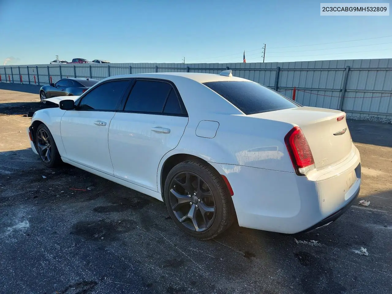2021 CHRYSLER 300 VIN 2C3CCABG9MH532809 — фото 2