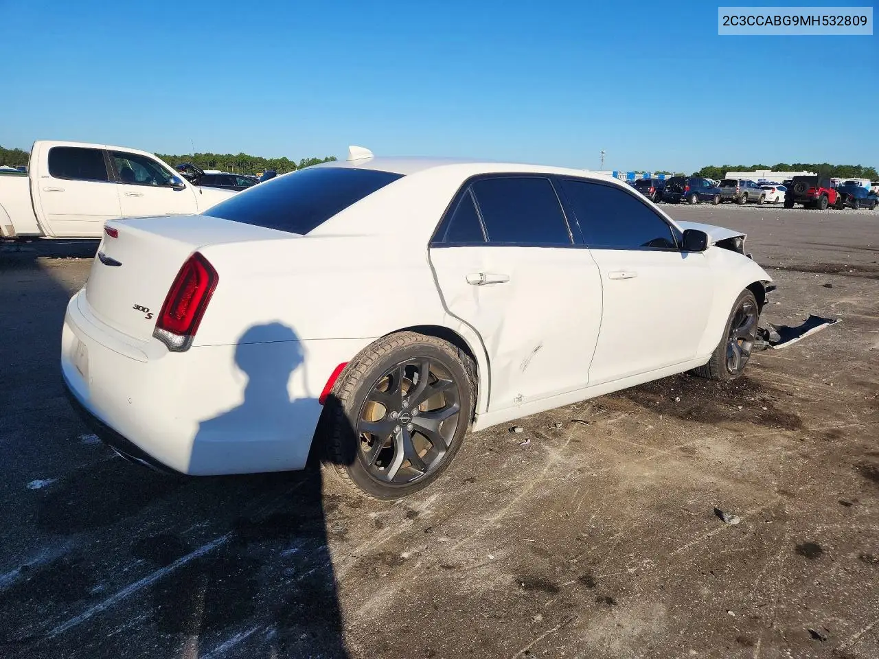 2021 CHRYSLER 300 VIN 2C3CCABG9MH532809 — фото 3