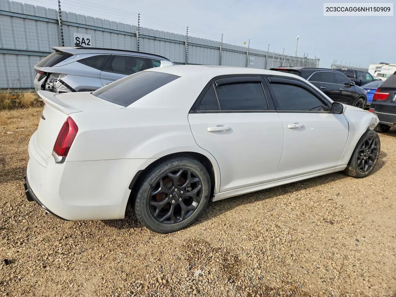 2022 CHRYSLER 300 VIN 2C3CCAGG6NH150909 — фото 4