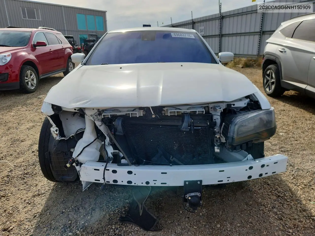 CHRYSLER 300 2022, VIN 2C3CCAGG6NH150909