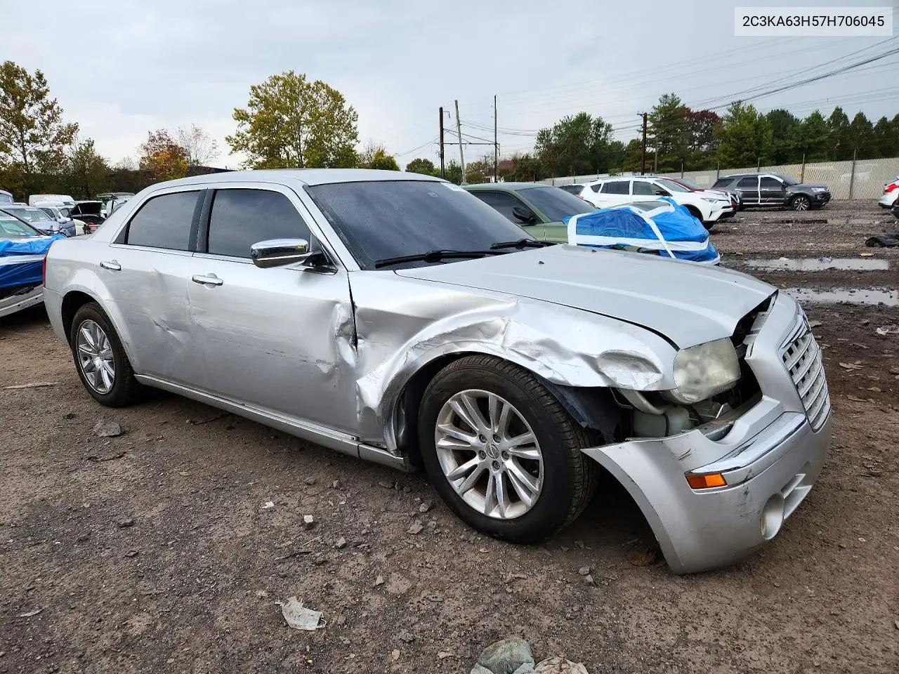 2007 CHRYSLER 300C VIN 2C3KA63H57H706045 — фото 4