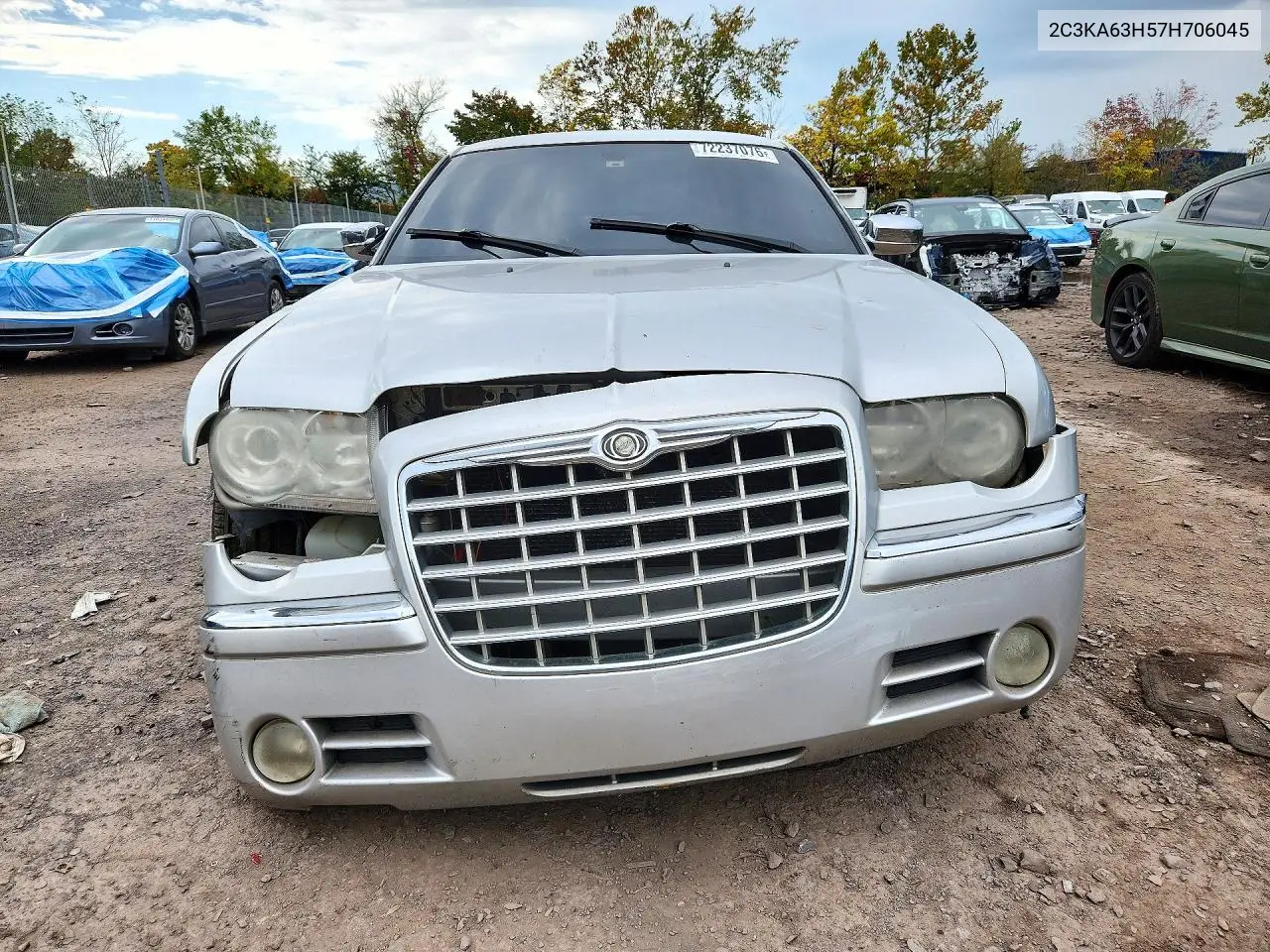 2007 CHRYSLER 300C VIN 2C3KA63H57H706045 — фото 5