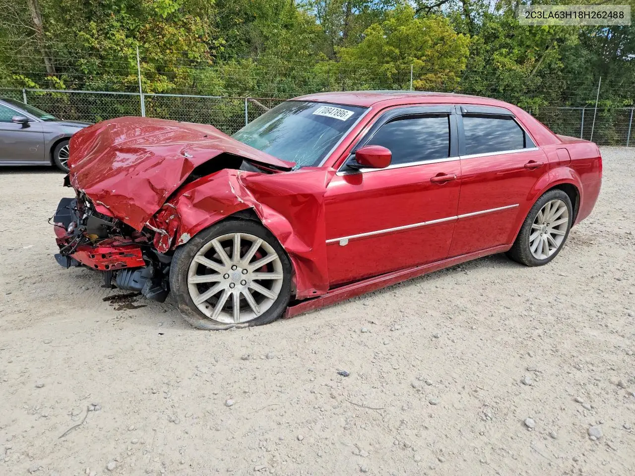 CHRYSLER 300C 2008, VIN 2C3LA63H18H262488