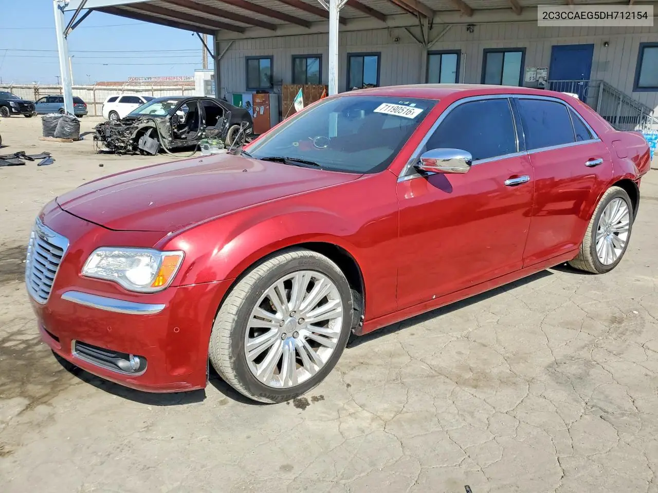 CHRYSLER 300C 2013, VIN 2C3CCAEG5DH712154