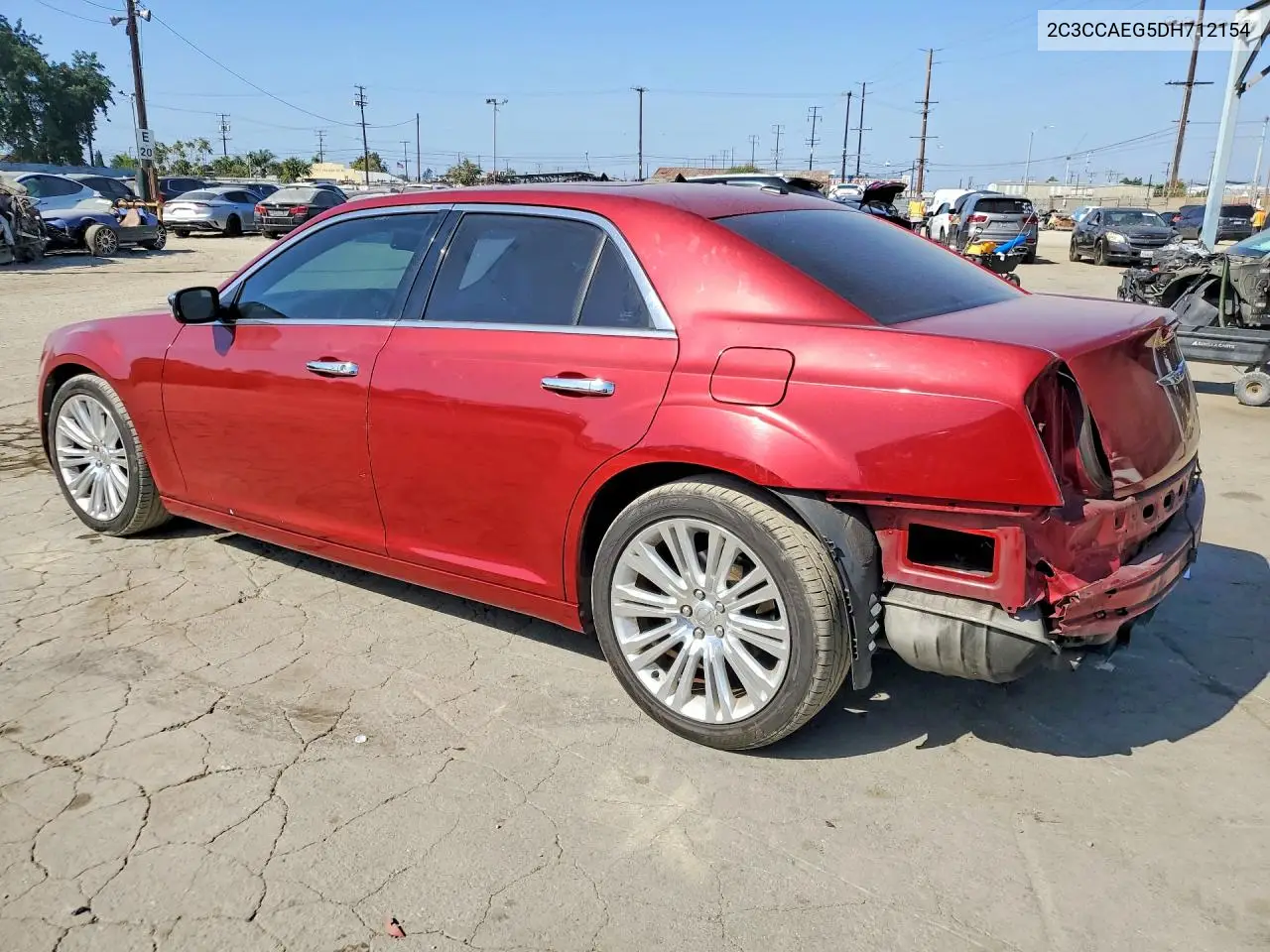2013 CHRYSLER 300C VIN 2C3CCAEG5DH712154 — фото 2